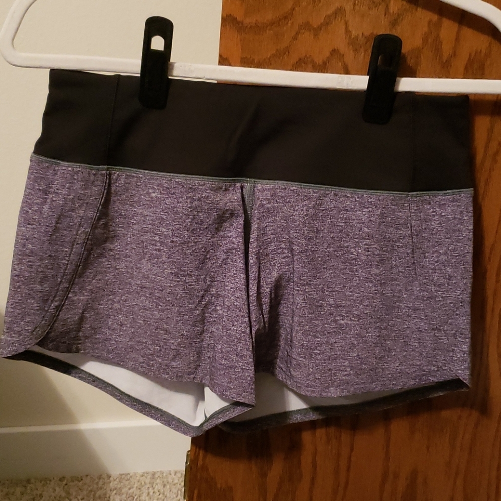 lululemon Speed Up Short Grey/Black